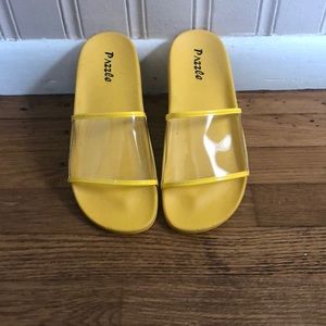 Bright Yellow Slides